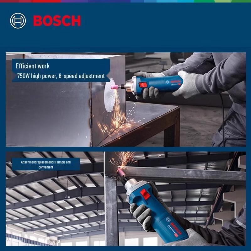 Bosch GGS30S Electric Straight Grinder CN plug (adapter included)