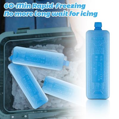 Ice Packs For Lunch Boxes, Set Of 4,   & Long Lasting Reusable Ice Packs For Cooler & Lunch Bags, Space-Saving Ice  For Camping, Fishing,