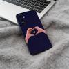 S-Sailor- Moon Black Soft Silicone Phone Case for Samsung Galaxy A73, A71, A72, A70, A53, A52, A51