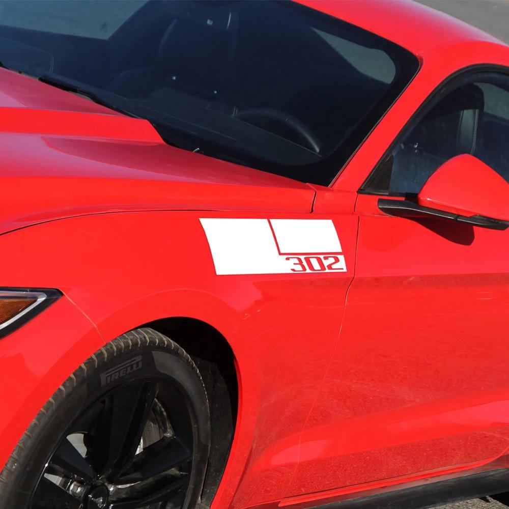 Ford Mustang 302 Fender Decal Sticker