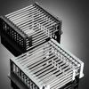 304 Stainless Steel Sink Drain Basket Retractable Dish Rack Kitchen Storage Rack Housewarming Gift Kitchen Utensils