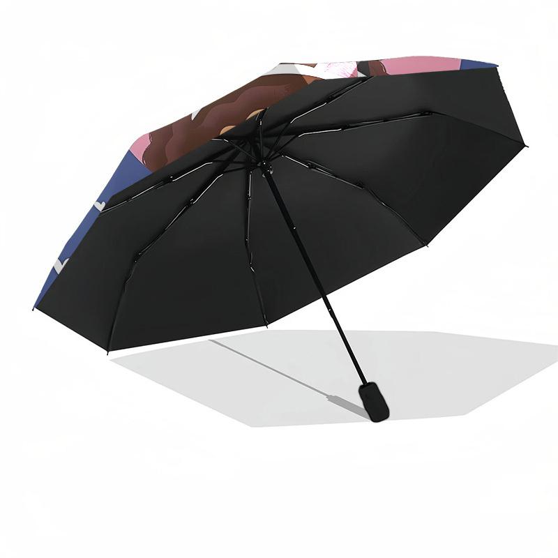 GirlfriendCats Automatic Opening and Closing, 8 Rib Structure Portable Umbrella, Suitable for Men and Women In All Seasons Perfect Gift for