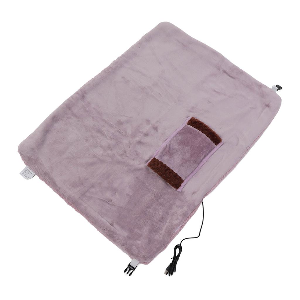 Heated Warm Shawl 5V Low Voltage Safe Multifunctional USB Flannel Heating Blanket for Home Office