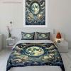Moonlit Lotus Design Set Multiple Sizes Kid's And Adults' Bedroom Exquisite 3PC Bedding Set, Gift
