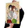 White Coated Paper Japanese Anime Horimiya Posters High Quality Print Poster Home Decor DIY Living Room Bar Decoration Painting