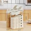 Kitchen Rice Bucket Household Insect-proof Moisture-proof Sealed Flour Storage Tank Rice Grain Container Grain Storage Box