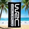 1Pc World Rally Championship Logo Beach Towel, Quick Dry, Multi-Use for Beach Pool Gym Yoga Home Travel, Christmas, Halloween, Xmas Gift M928285