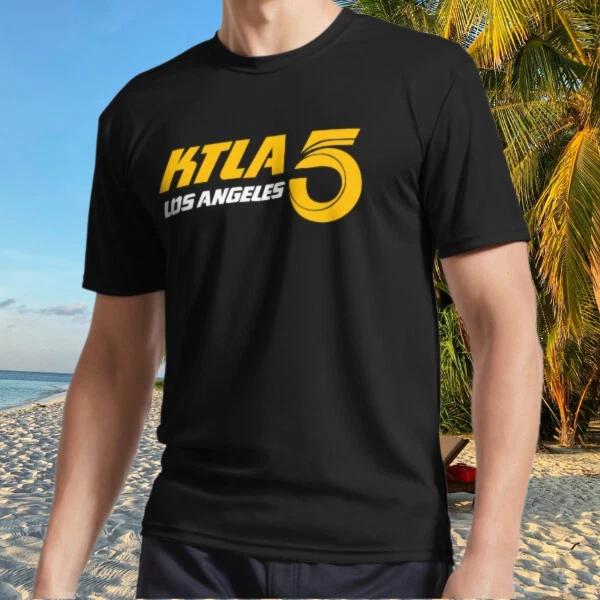 

KTLA 5 1980s Active T-Shirt Funny Size S to 5XL 4XL