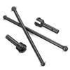 TRINOOD Steel Driveshaft Front Rear Center Universal CVD Dog Bone Diff Cup for 1/8 A-RRMA KRATON V4 V5 Buggy RC Car Parts