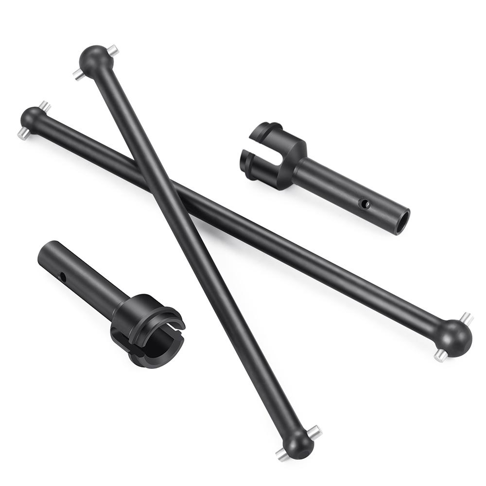 TRINOOD Steel Driveshaft Front Rear Center Universal CVD Dog Bone Diff Cup for 1/8 A-RRMA KRATON V4 V5 Buggy RC Car Parts