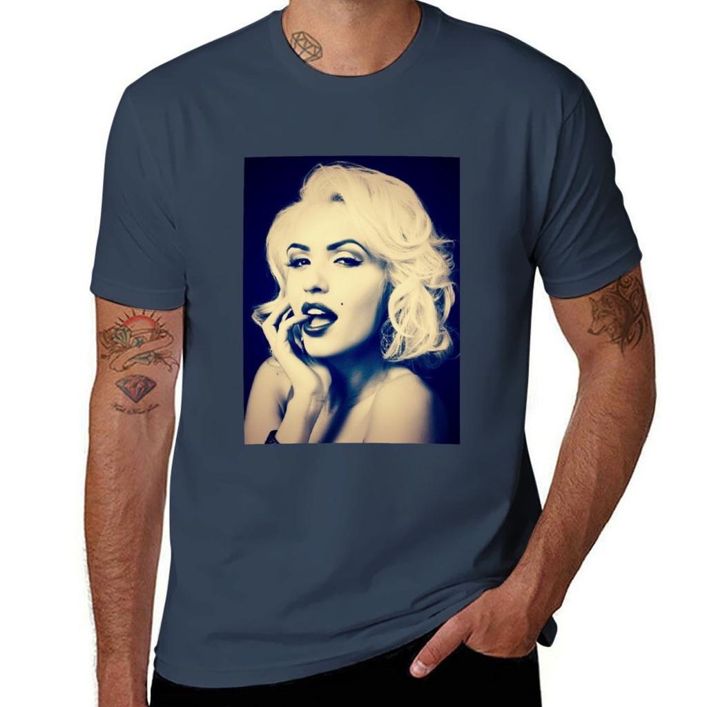 Gentleunisex Prefer Blondes Tshirt Stylish Print Short Sleeve Tee