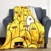1pc Duck Pattern Blanket Warm,Perfect for Camping And Travel, Making It a Great Gift for Any Season yy250904187