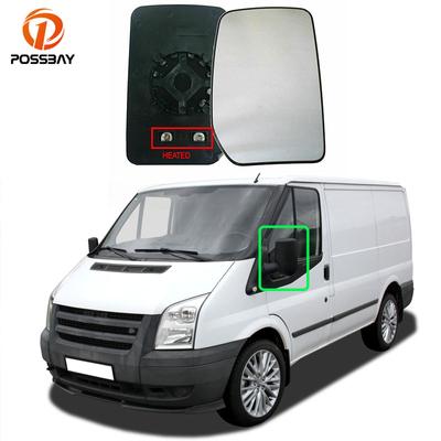 Auto vyhřívané zadní zrcátko skleněné křídlo dveří levé/pravé průhledné zadní pro Ford Transit MK7 MK6 2000-2014 Auto Exteriér
