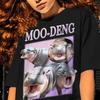 Moo Deng Hemd: Lustige Nilpferd Grafik T-Shirts, Bootleg Meme T-Shirt