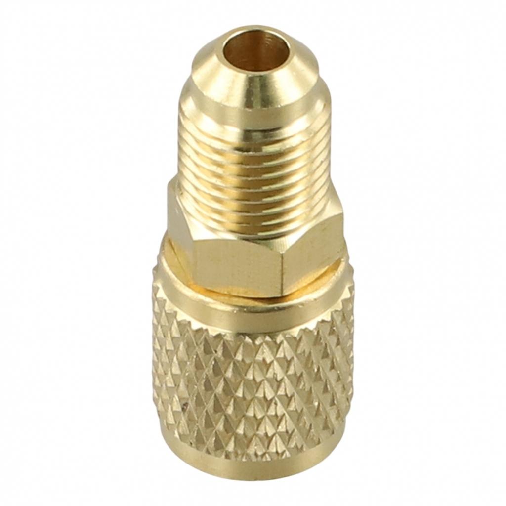 Adattatore Maschio 5/16 x F1/4 SAE Per sistemi di condizionamento R32 R410a