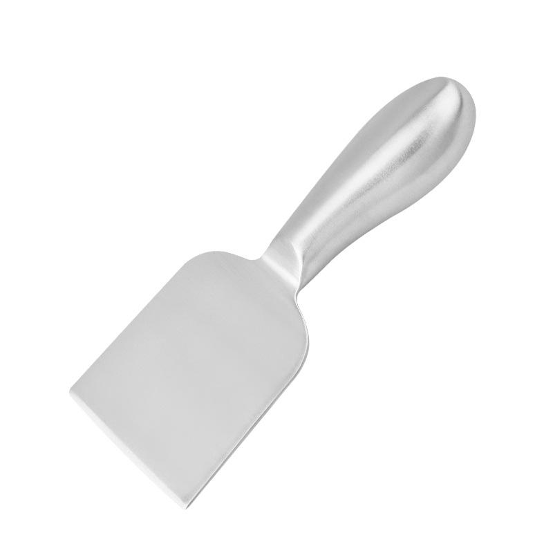 All-Stainless Steel Cheese Knife Set: Hollow Handle with Butter Knife, Pizza Knife, Cheese Fork, Cheesecake Knife and Fork.