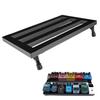 COZENTA Lightweight Aluminum Alloy Guitar Effects Angled Portable Pedalboard, Design, (56x32)