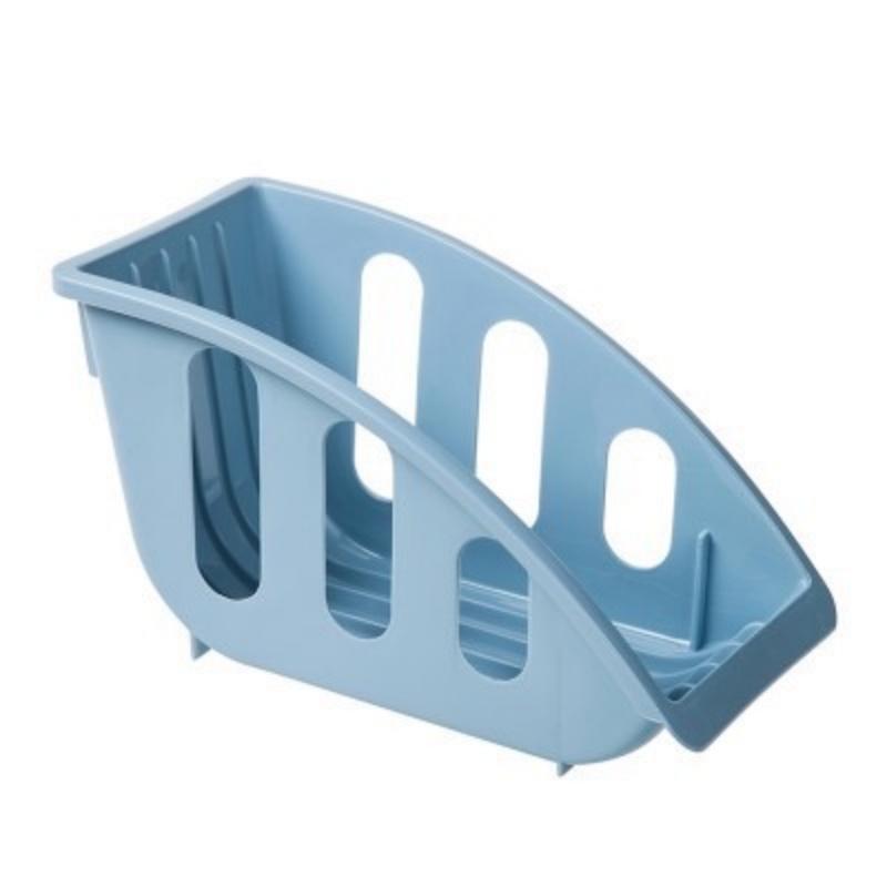 Kitchen Storage Rack for Plates, with Slots for Bowl and Dish Storage, Draining Rack for Sink