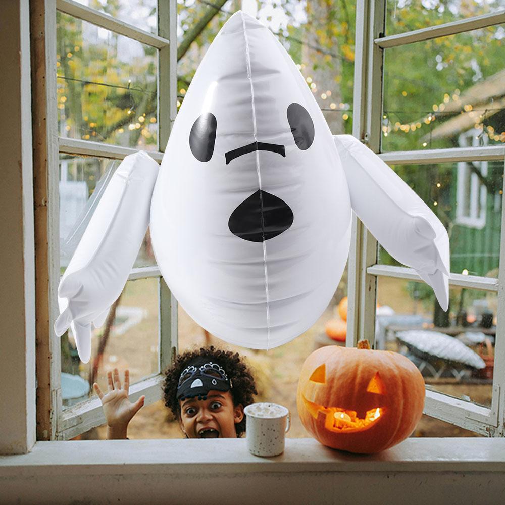 Thicken Halloween Inflatable Ghost Flying Balloon Decoration Oversize Inflatable Ghost  Carnival