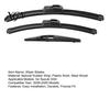 Weatherproof Vehicle Wiper Blades 3 Pcs Windshield for Suzuki SX4 2006-2020, 26" Replacement Parts + 14" 10" Original Equipment Automotive Easy