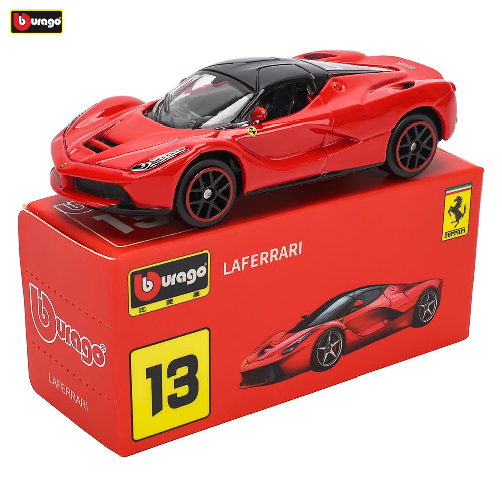 Bburago1:64 Ferrari ENZO SF90 SP3Model Small Collection Car Alloy Model Toy Gift Scene Decoration Classic and Exquisite