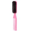 Vintage Pompadour Neck Duster & Double-Sided Soft Bristle Comb for Hair and Beard Styling