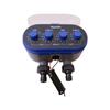 Ball Valve Electronic Automatic Watering Two Outlet Four Dials Water Timer Garden Irrigation Controller for Garden, Yard
