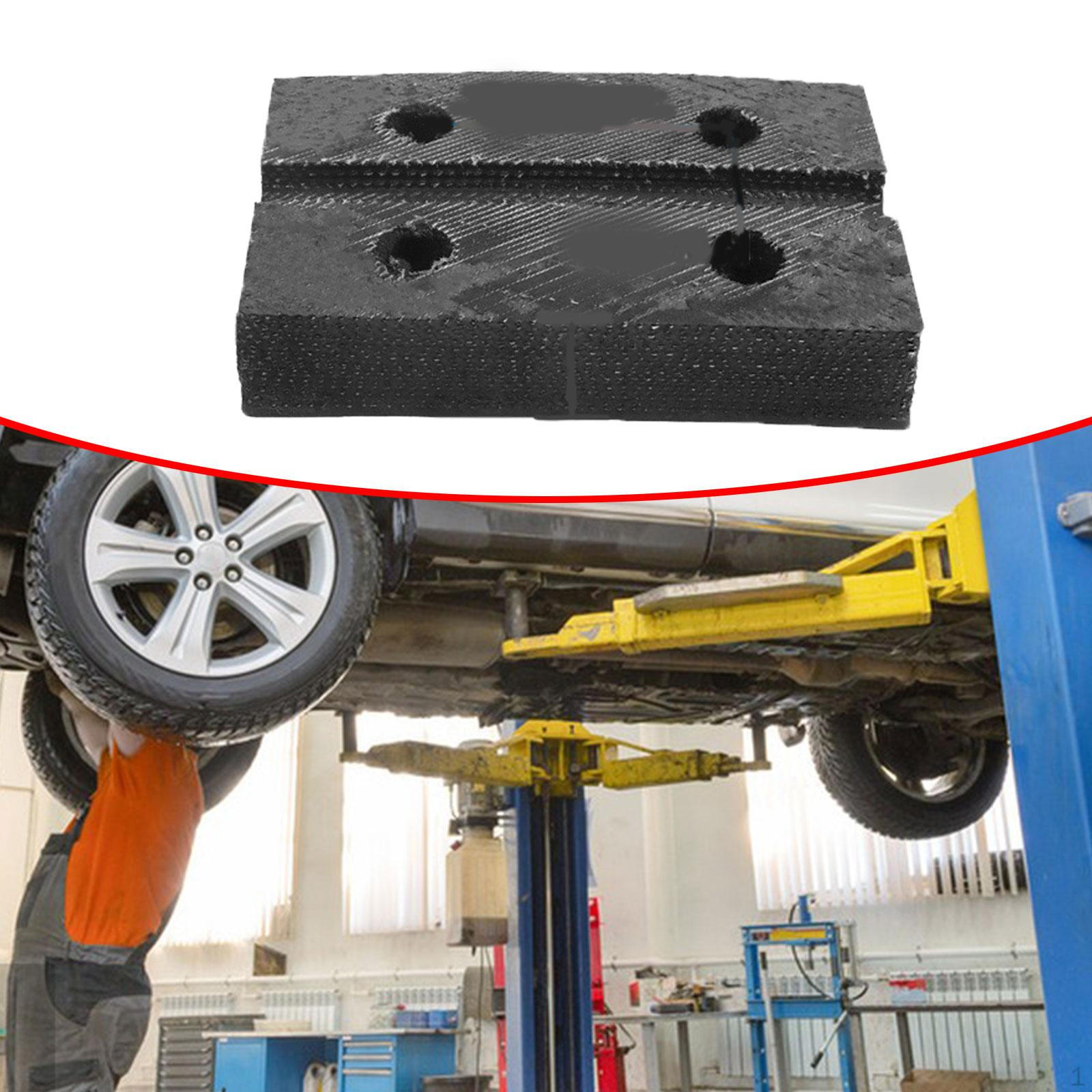 

Автомобильный подъемник резиновая подкладка аксессуар автомобильный высокопроизводительный прочный полезный подъем 120x80x22mm_Rectangle 4 Holes