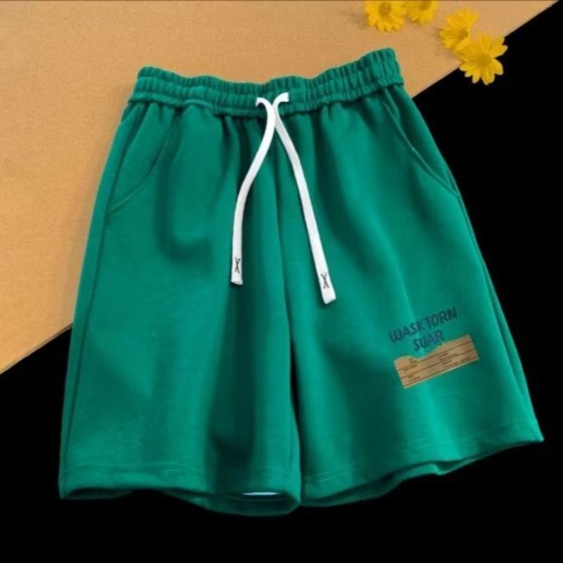 Summer New American Retro Casual Five-point Medium Pants Trendy Versatile Loose Sweatpants