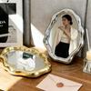 Fashionable Creative Portable Cloud Makeup Mirror Foldable Makeup Mirror Home Decoration for Friends Gifts