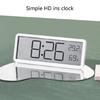 Digital Wall Clock with Backlight, Temperature, and Date for Modern Homes