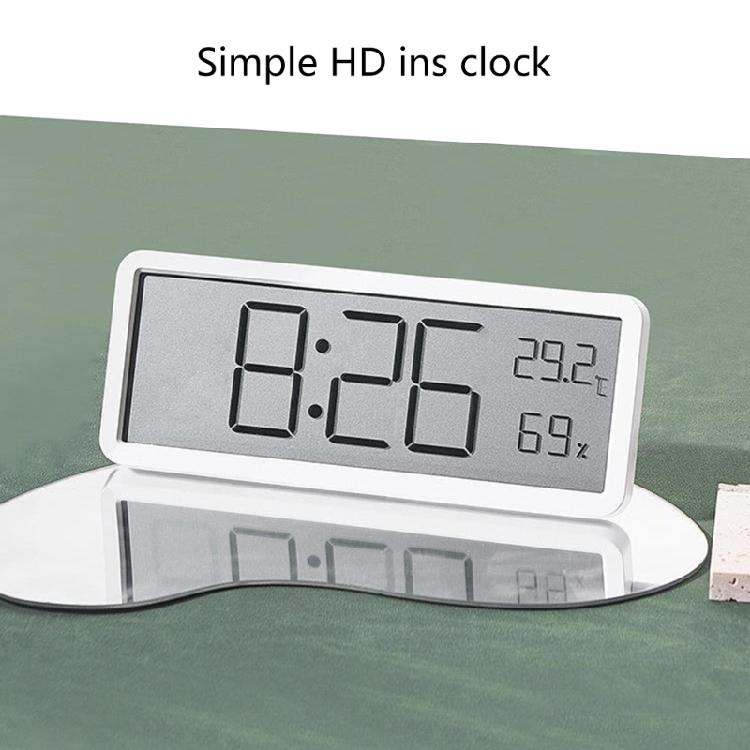 Digital Wall Clock with Backlight, Temperature, and Date for Modern Homes