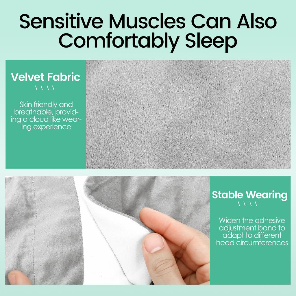 Weighted Eye Mask Sleeping Mask for Light Blocking Travel Eye Blindfold Soft Breathable Nap Sleep Eyeshade Sleeping Patch Cover