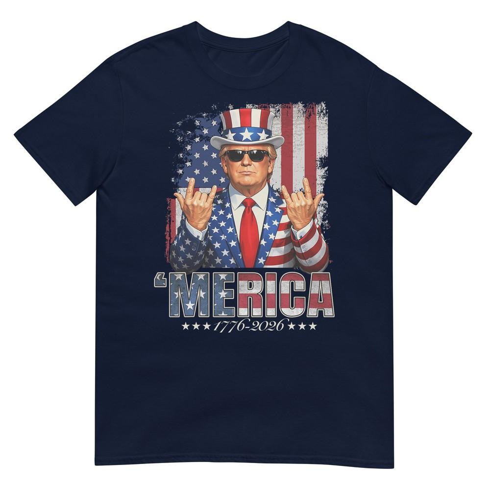 Trump 250th Birthday Of America 250 Years 4th Of July Trump TShirt S