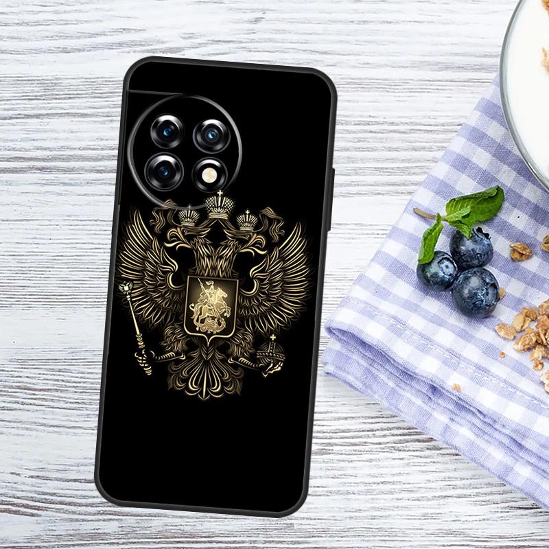 Russia Russian Coat Of Arms Case For OnePlus Nord CE 5 4 3 2 Lite N20 N30 OnePlus 15R 13T 13R 12R 10T 10R 11 13 15 Cover