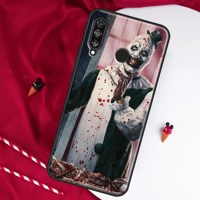 Horror Movie Terrifier For Huawei Nova 9 SE 10 5T Y90 Y70 Y60 Y61 Y91 Y72 12i 12s 11i P60 Pro P20 P30 P40 Lite Case
