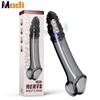 High Elasticity Cock Ring Extender Reusable Penis Sleeve With Vibrator Penis Ring Soft Dick Enlarger For Couples Reusable Condom