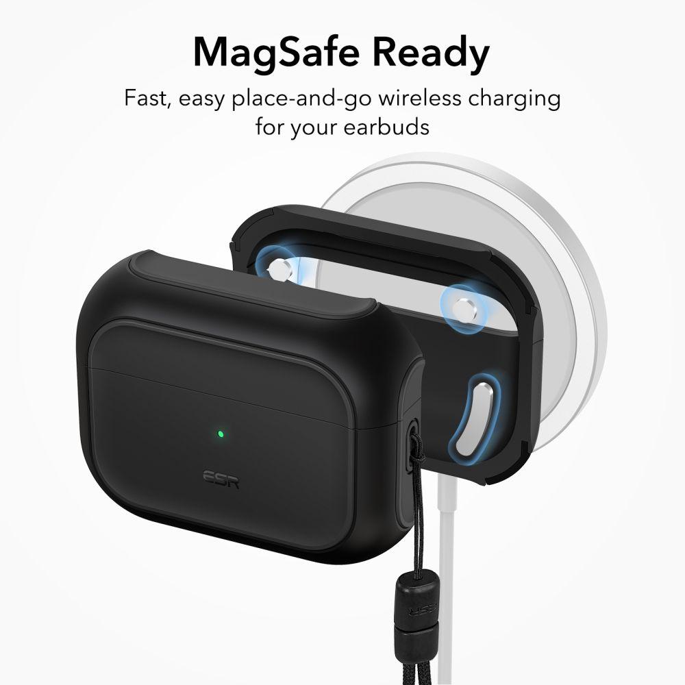 Esr Orbit Halolock Magsafe Apple Airpods Pro 1 / 2 Black