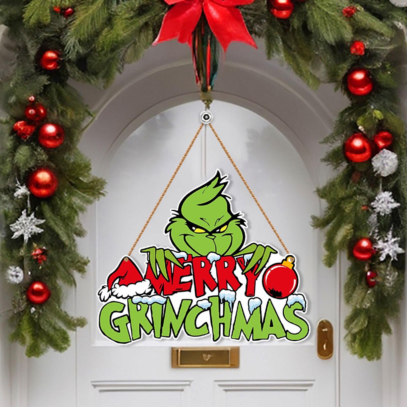 

Декор Деревянной Входной Двери, С Рождеством, Дверная Вешалка, Рождественский Декор, Подарок, Домашний Декор, Знак С Рождеством One Size