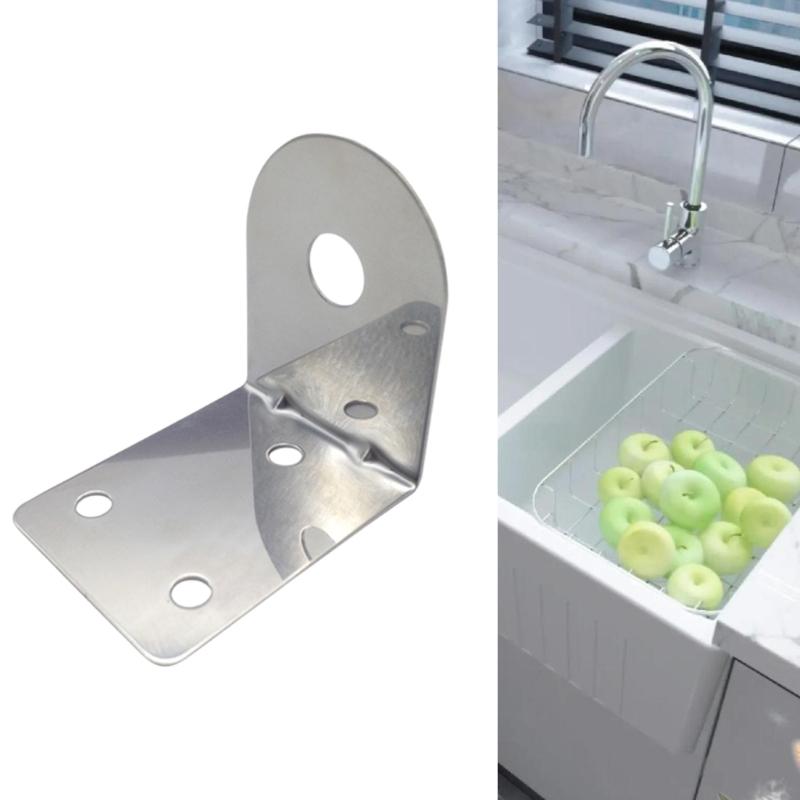 Heavy Type Goosenecks Faucet Brackets Corrosion Resistant 2 Ways Connectors Universal Sink Shower Mounting Hardware