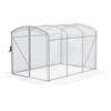 Tunnel Greenhouse, Walk-In, Transparent Film, Galvanized Steel Frame, 3 x 2 x 2m