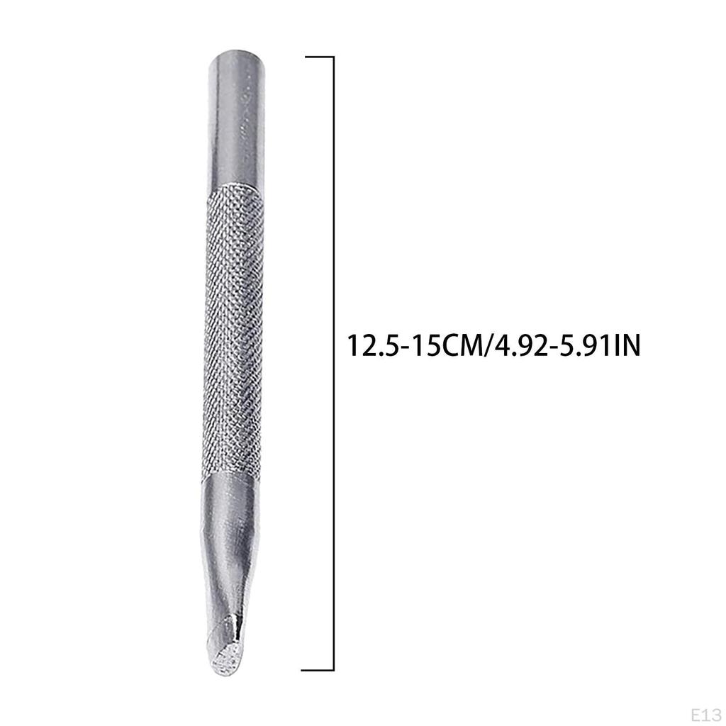 Leather Stamping Tool, Special Shape Pressing Punch Set, Alloy Steel Carving Crafting Tool