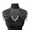 Multi-layer Women Shoulder Chain Gold/Silver Shoulder Body Chain  Events