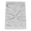 Baking Mold Reusable Silicone Mold Non Stick Silicone Fondant Mold Marine Theme Molds Sugar Craft