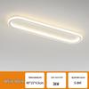 2024 Modern Long Strip Ceiling Light for Hallway, Bedroom, Dining Room, Balcony, Walk-in Closet, and Staircase