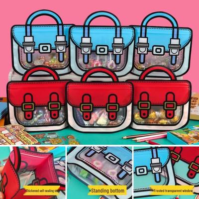 Schulanfang Kinder Geschenktüten: Niedliche selbstklebende Snack- und Geburtstagsverpackung