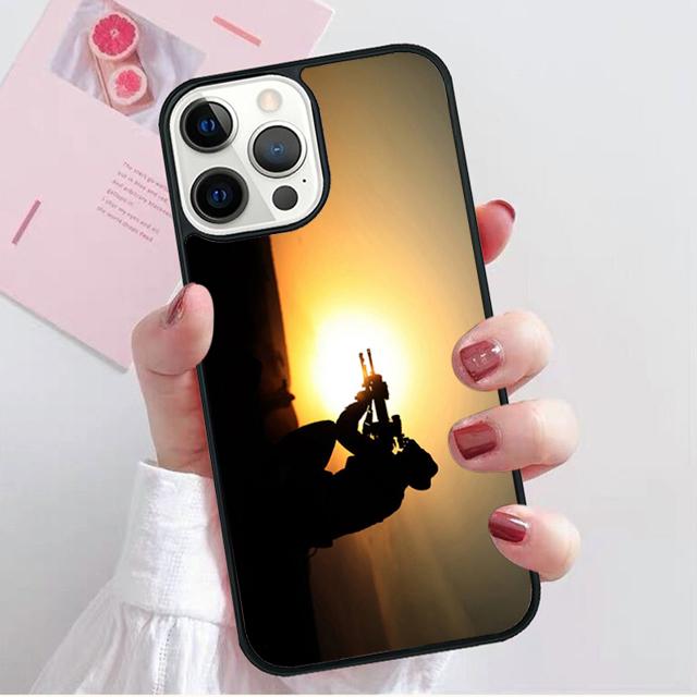 hunting Deer Sunset Coque Shell For iPhone 17 Air 15 16 14 13 12 Pro Max 11 Pro Max Plus Phone Case Cover