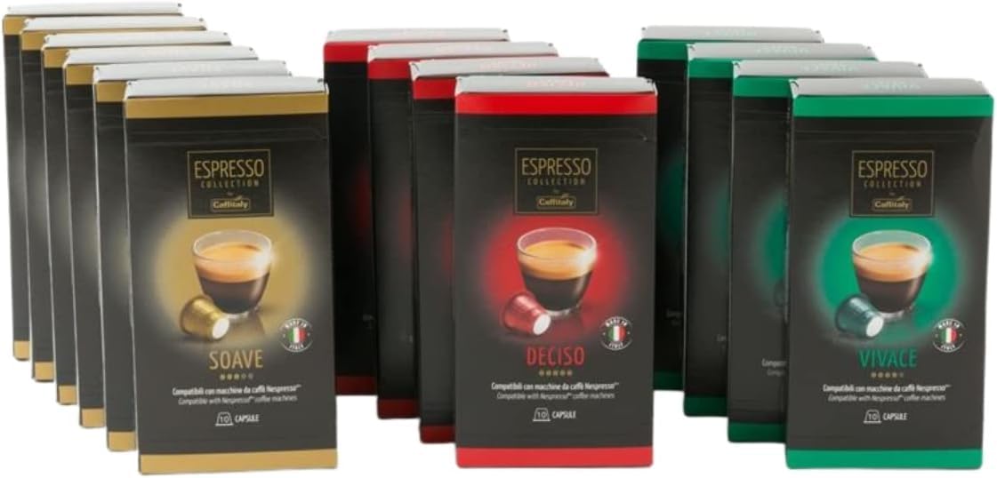 

140-count generic Nespresso-compatible coffee capsules, Caffitaly, 140-count Costco coffee capsules