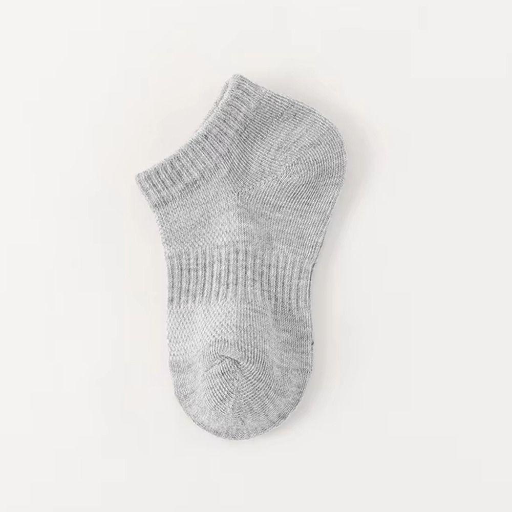 5 Pairs Breathable Low Cut Socks Mesh Toddler Baby Socks Children's Ankle Socks for Boys & Girls