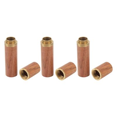 3 Pcs Needle Pocket Box Sandalwood Material Easy Cleaning Portable Compact Convenient Practical